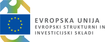 Logotip Evropski strukturni in investicijski skladi