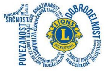 Lions logo za stojnico